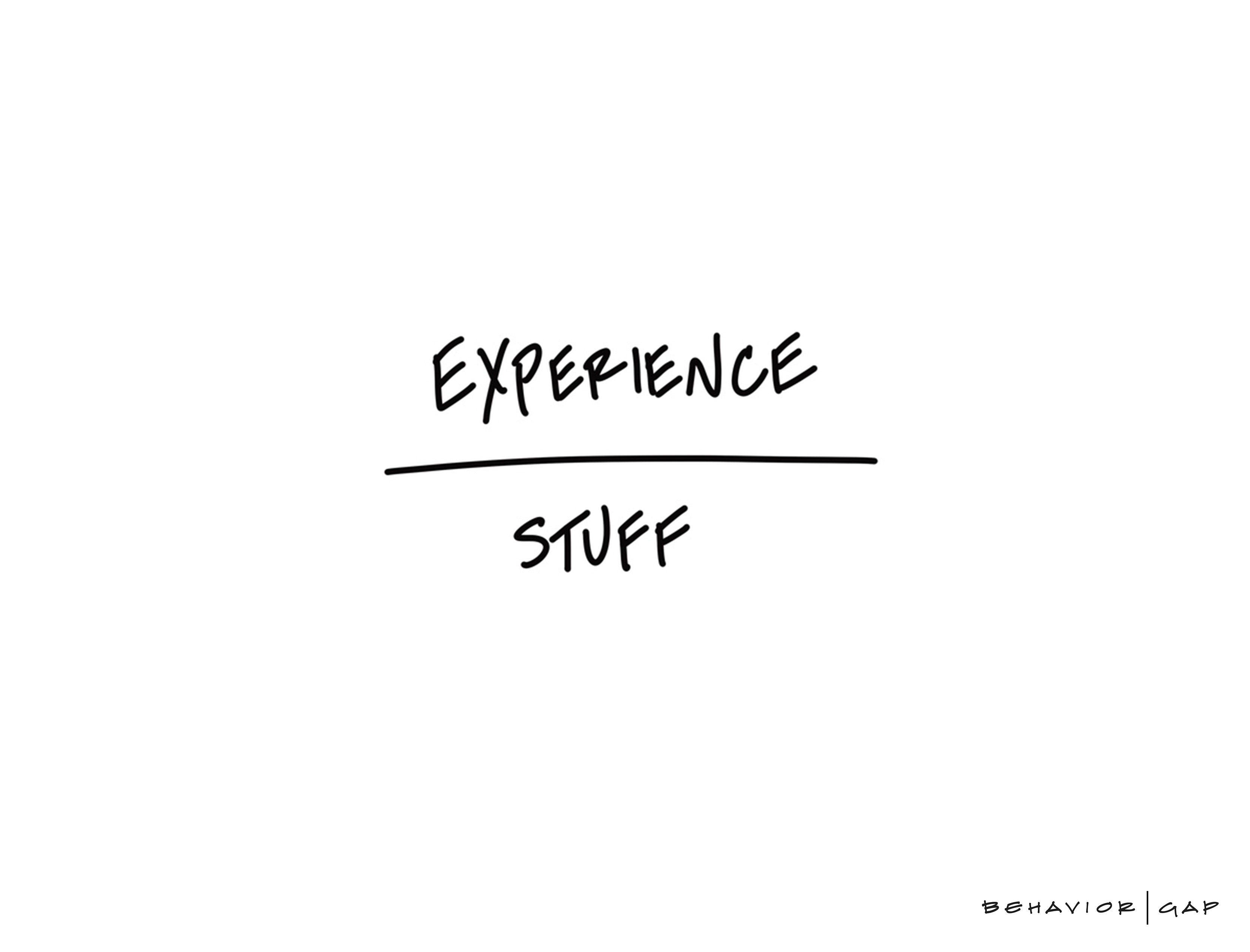 Experience / Stuff illustration